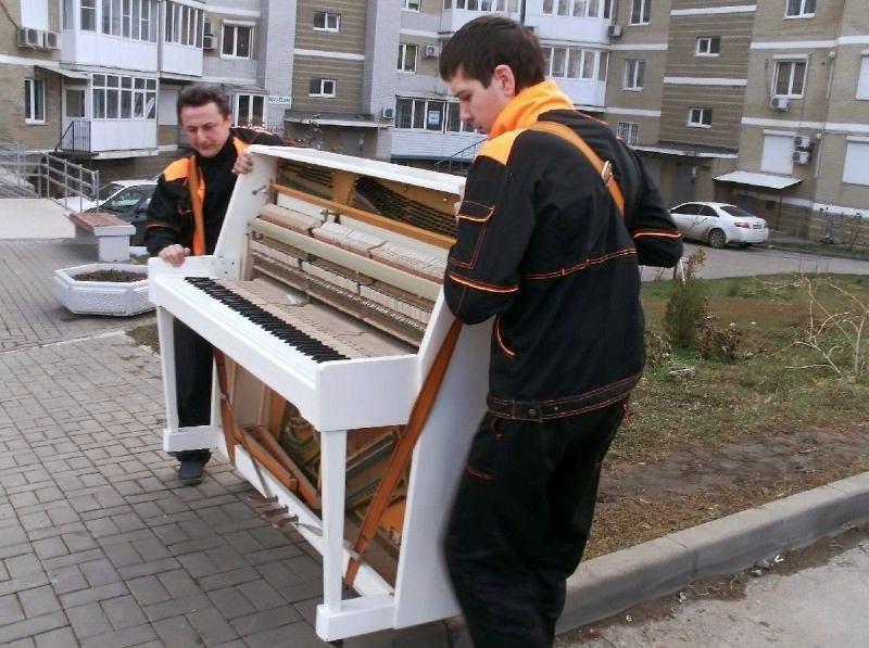 Перевозка пианино и рояля в Пыти-Яхах — цена от 814 руб., грузчики, упаковка — Мастер24